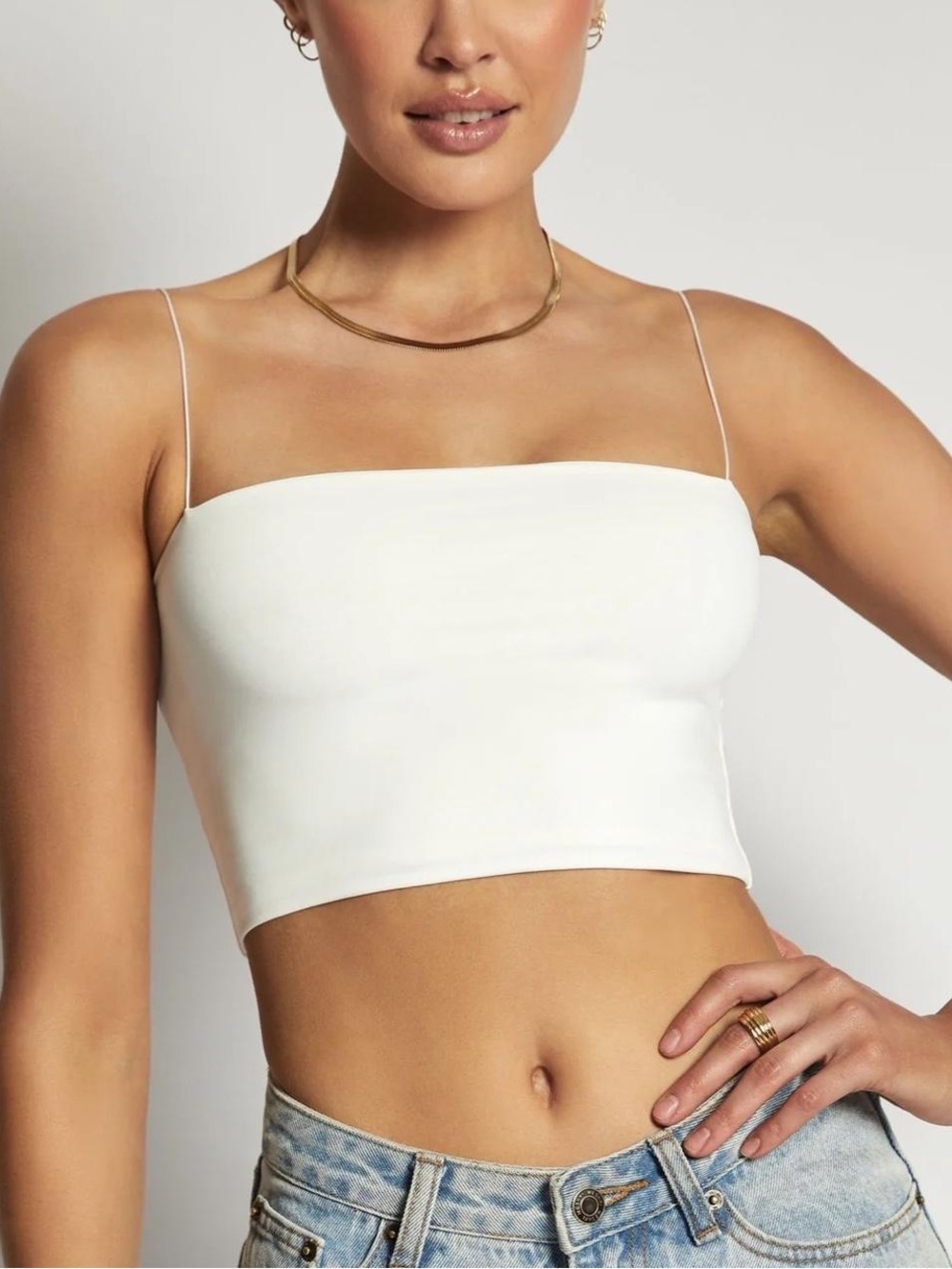 NWT Meshki Yvonne Cami Crop Top Sz XS